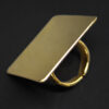 cube ring m gold