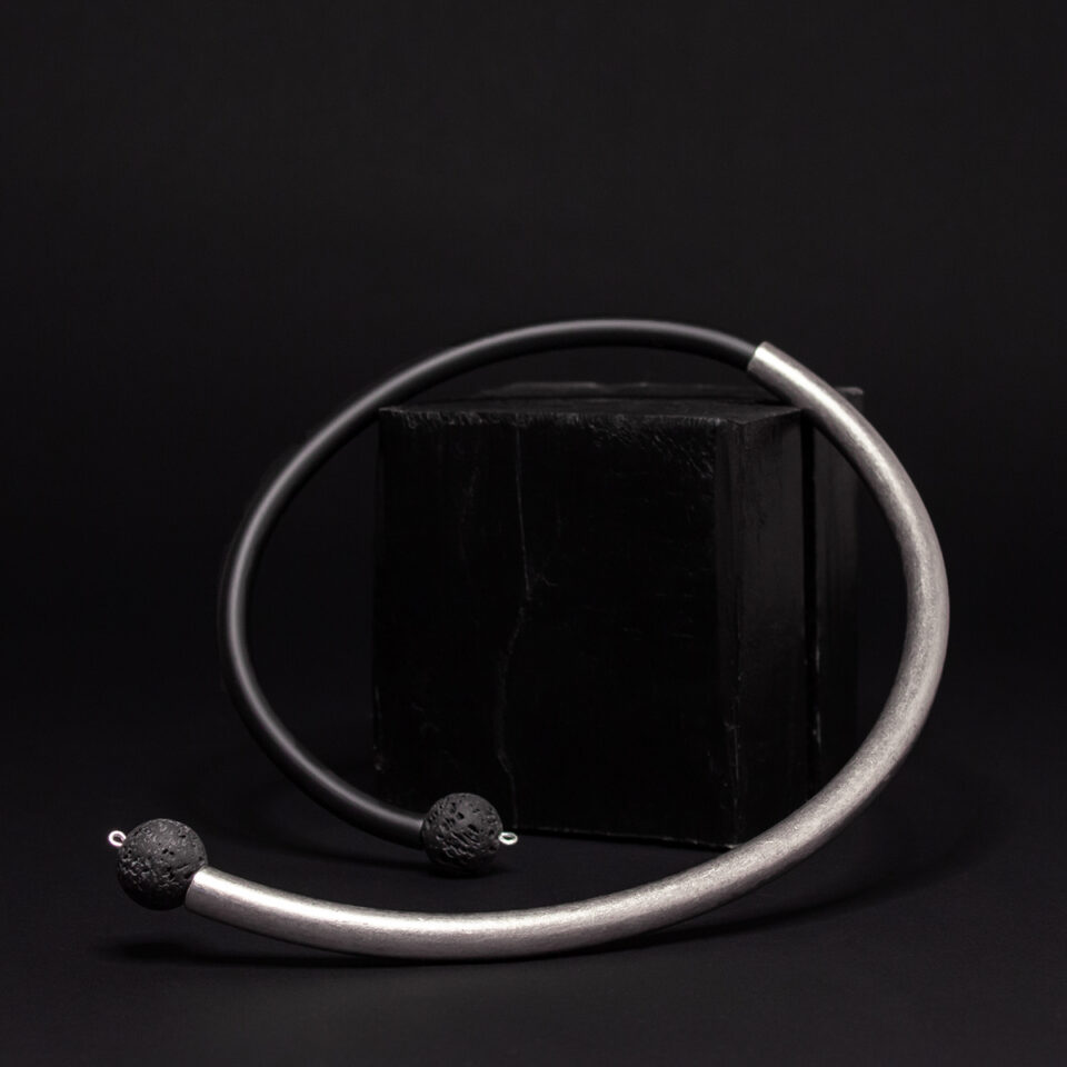 touch me gently necklace 2/m lava